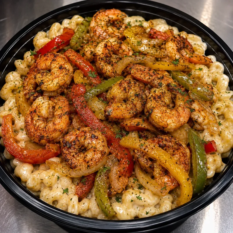 Small Shrimp Lunch Alfredo Mac Bowl