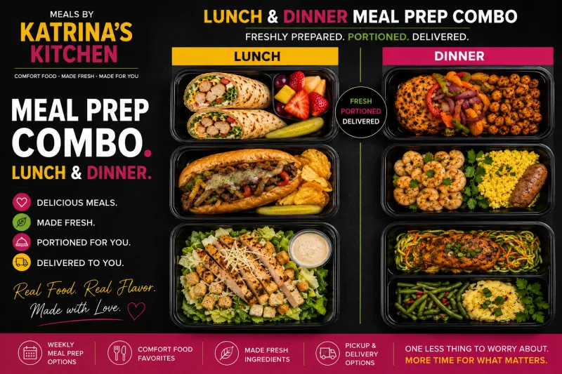 Lunch & Dinner Meal Prep Combo