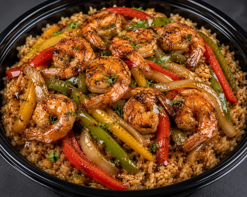 Small Shrimp Lunch Rice Bowl