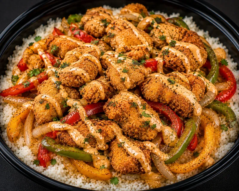 Small Catfish Nugget Lunch Rice Bowl