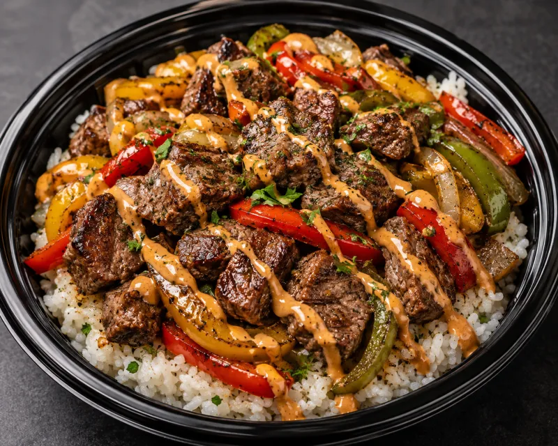 Small Steak Lunch Rice Bowl