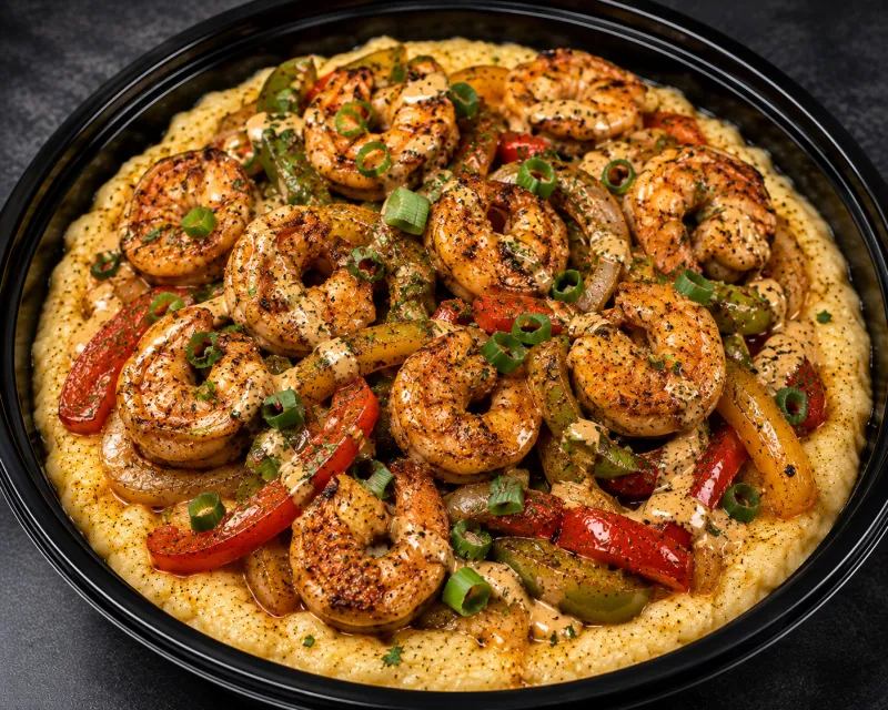 Small Shrimp Lunch Grits Bowl