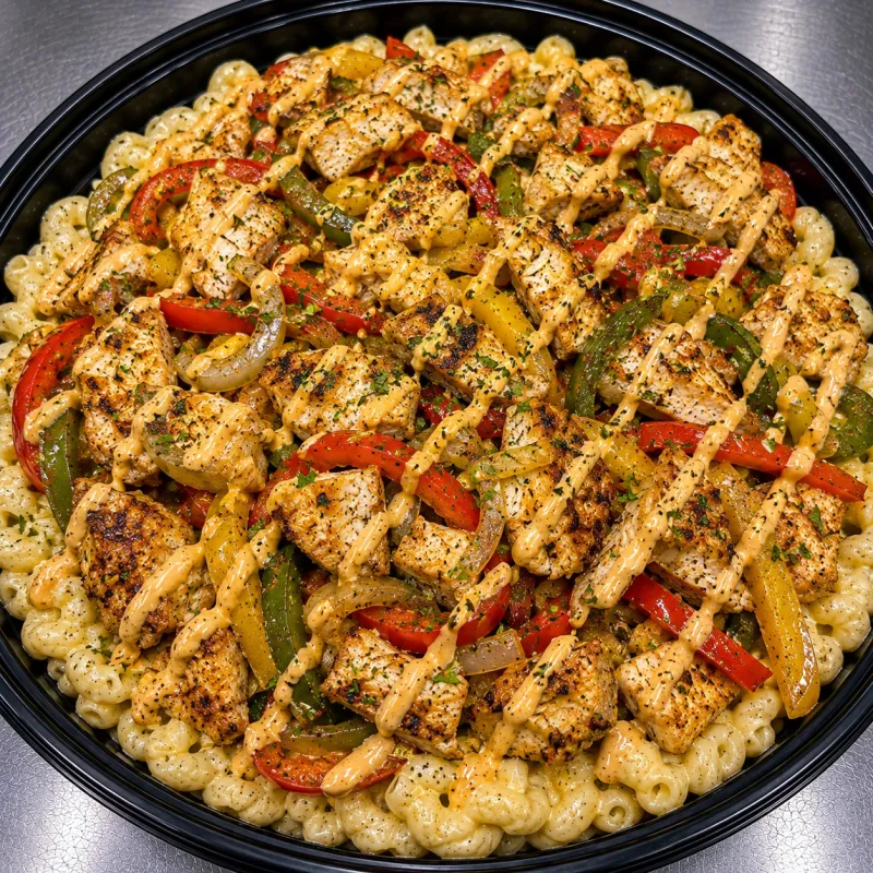 Small Chicken Lunch Alfredo Mac Bowl