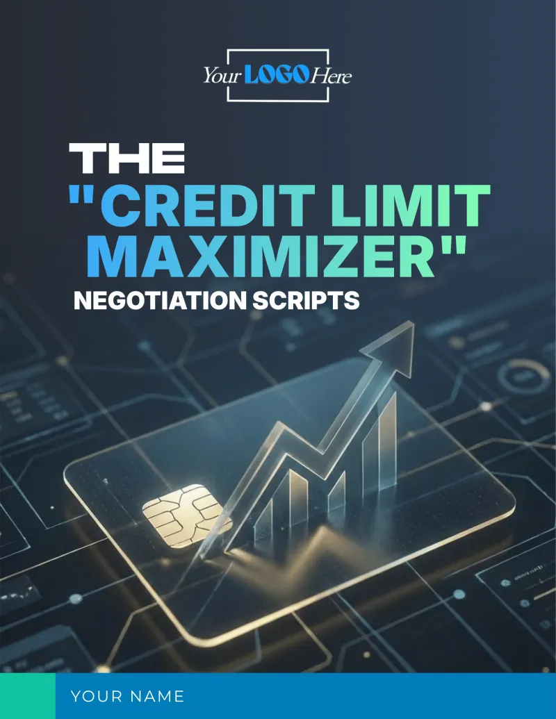 The "Credit Limit Maximizer" Negotiation Scripts