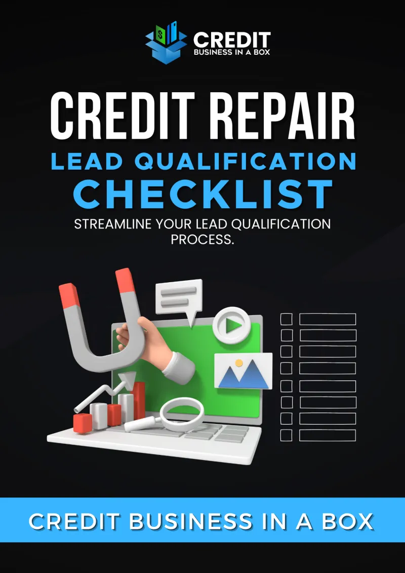 Credit Repair Lead Qualification Checklist