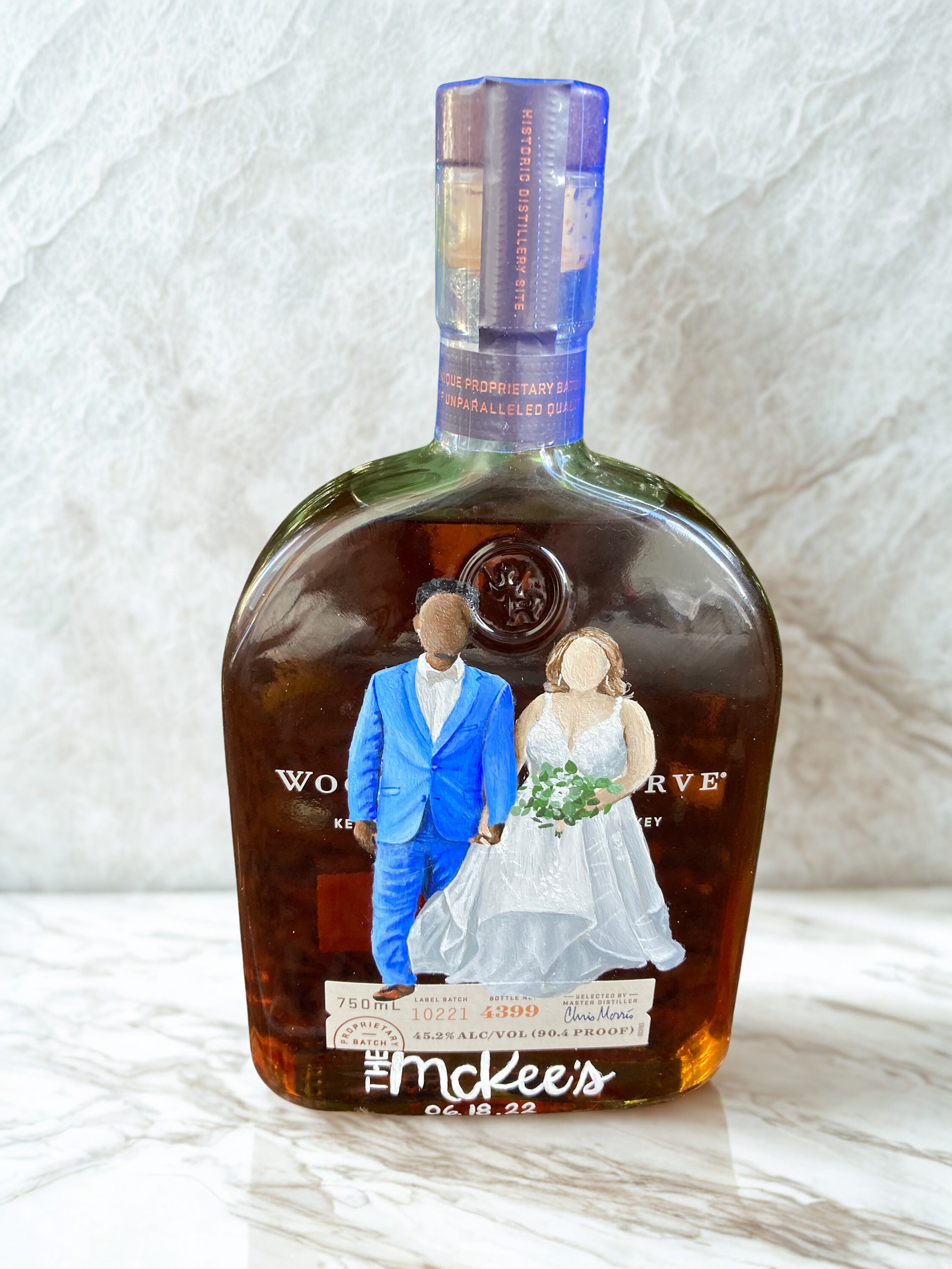 Custom Bourbon Bottle