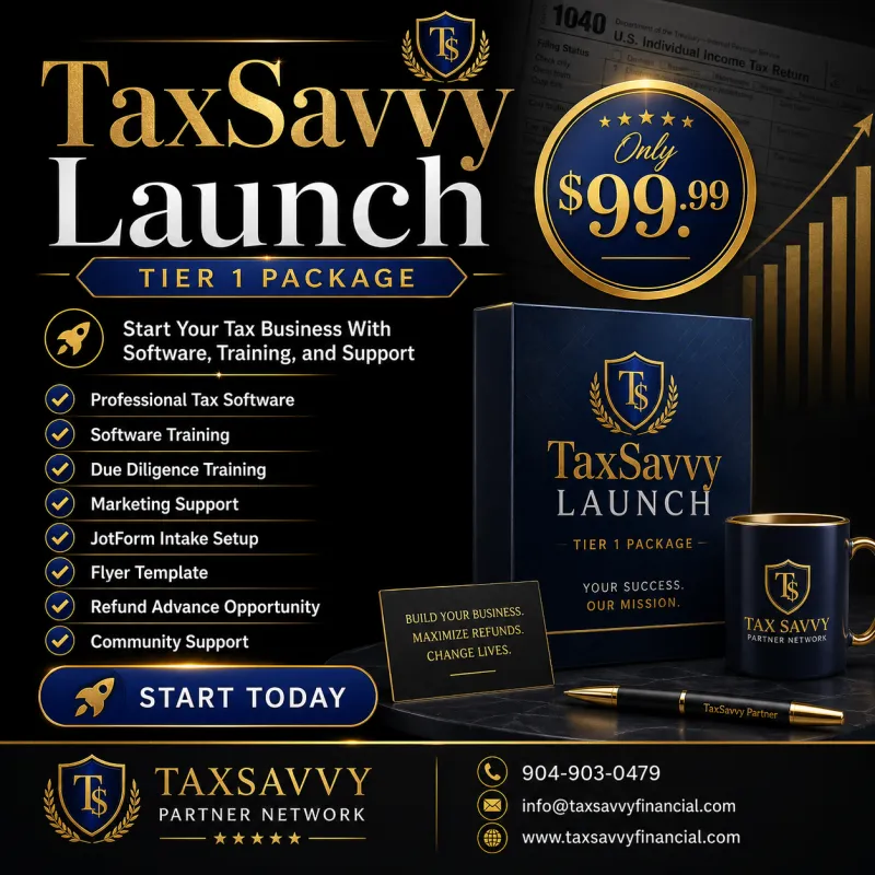 Tier 1 TaxSavvy Launch Package