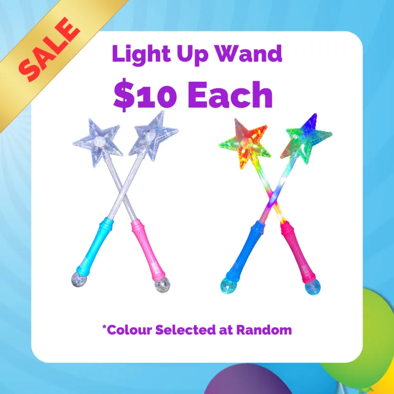 Light Up Star Wand