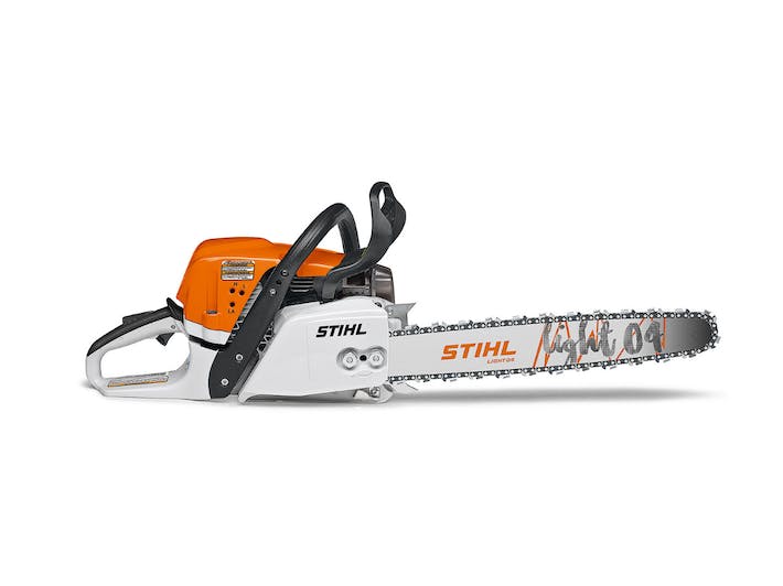 MS 391 chainsaw with 25" bar