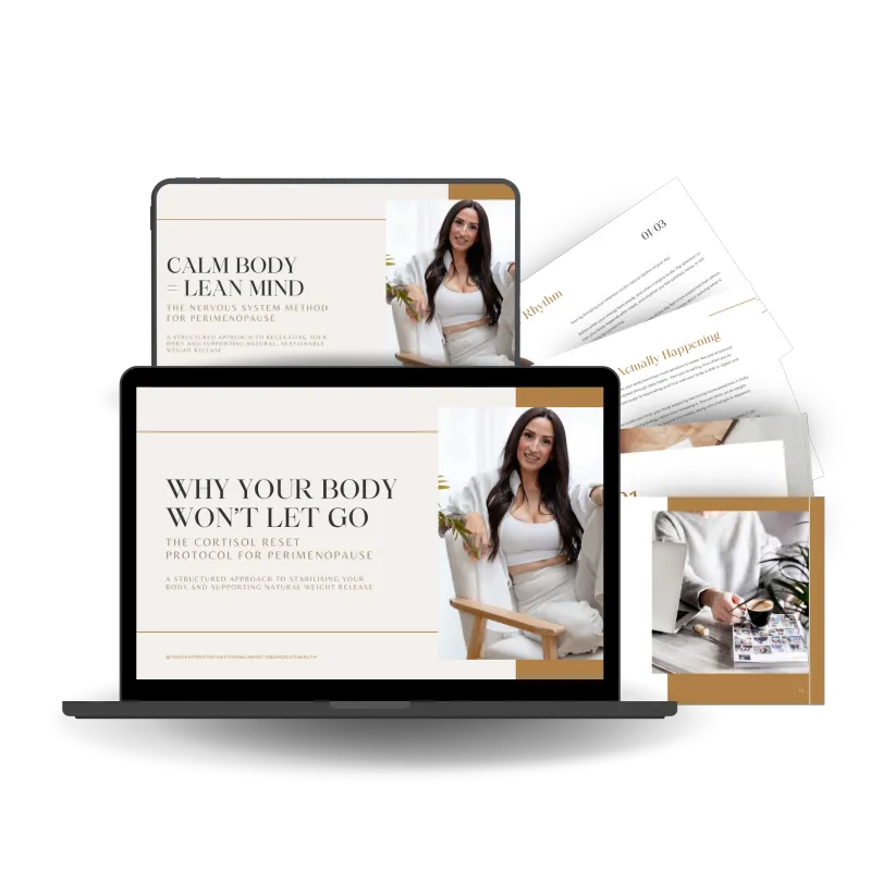 Perimenopause Bundle (Calm Mind = Lean Body & Why Your Body Won't Let Go)