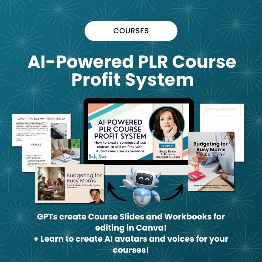 AI-Powered PLR Course Profit System