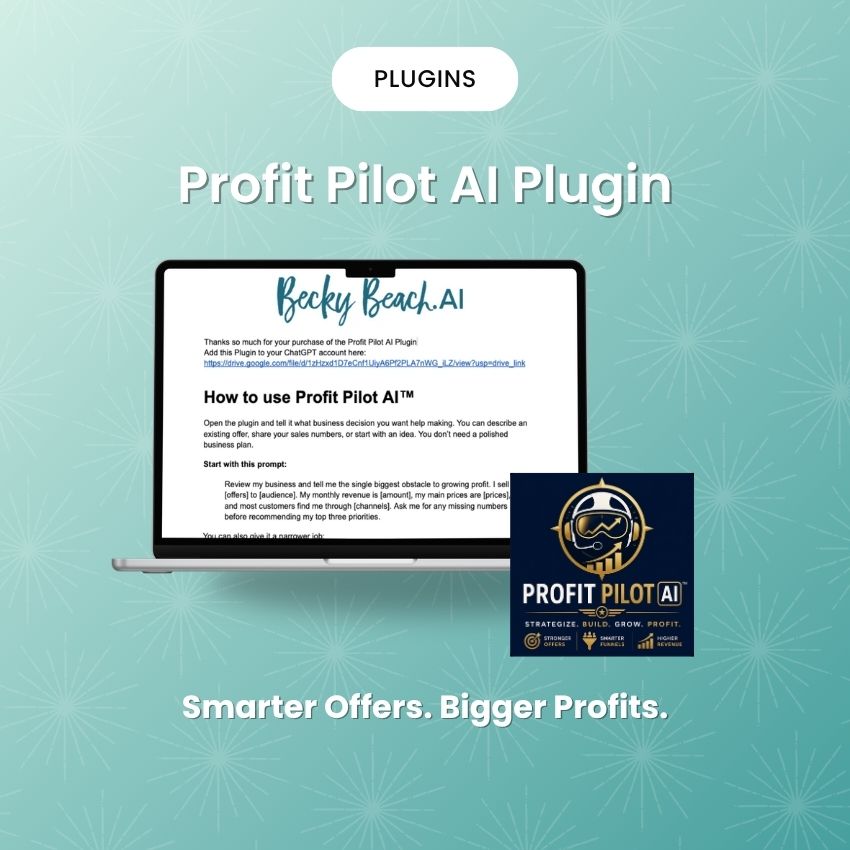 Profit Pilot AI Plugin