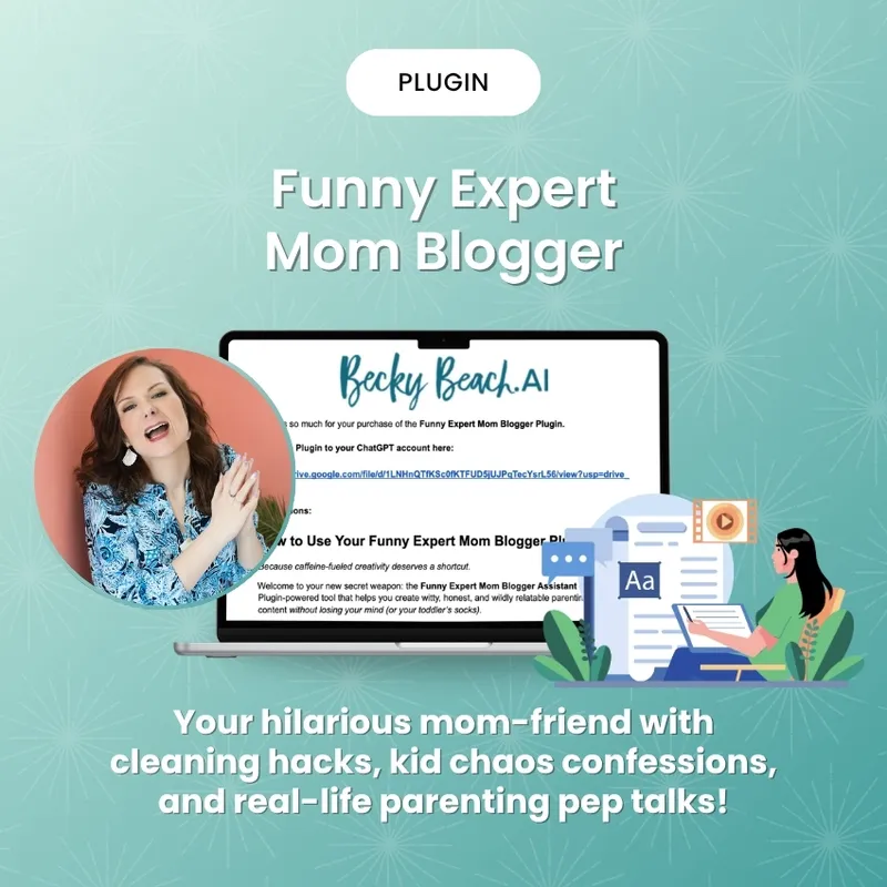 Funny Expert Mom Blogger