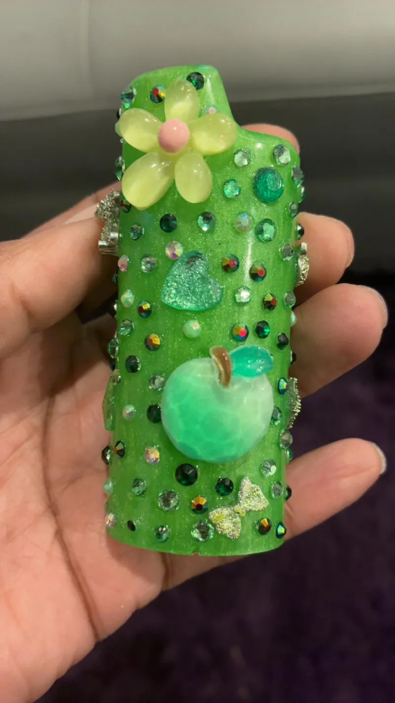 Green Junk Lighter Case
