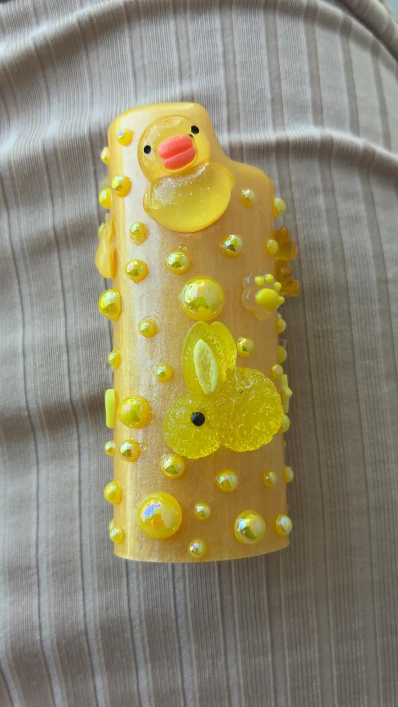Yellow Junk Case Lighter