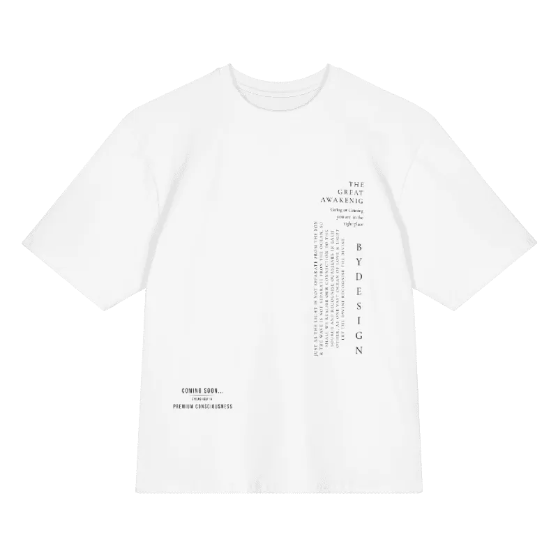 Great Awakening Oversized T
