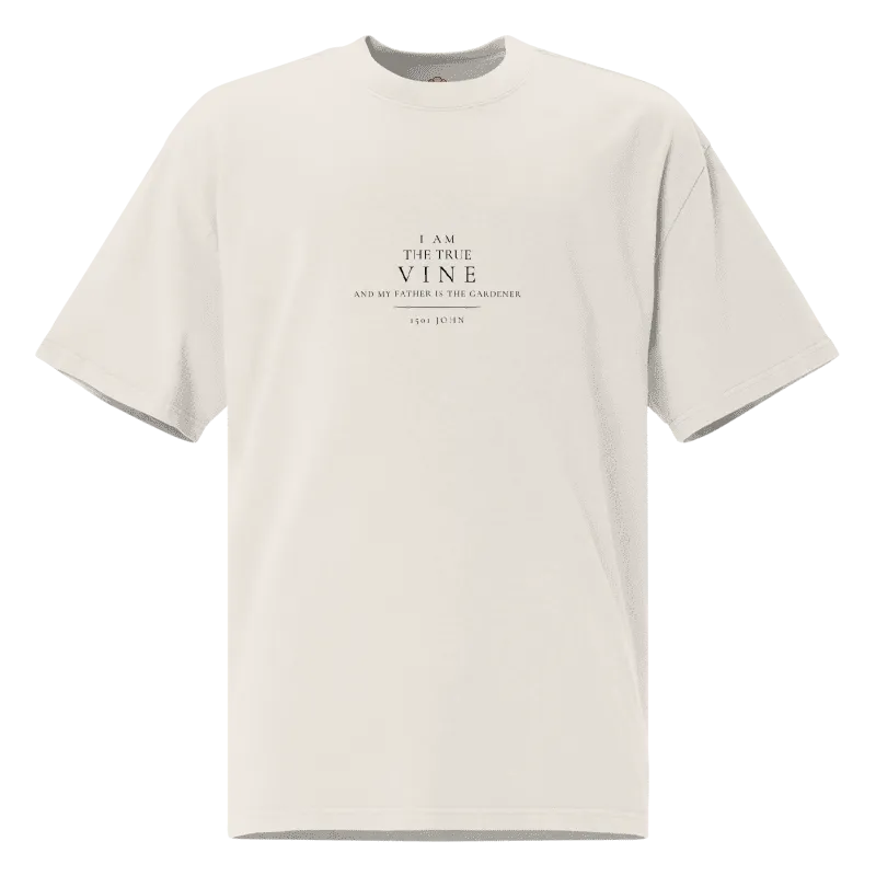 I'm the True VIne | Oversized Faded Tee