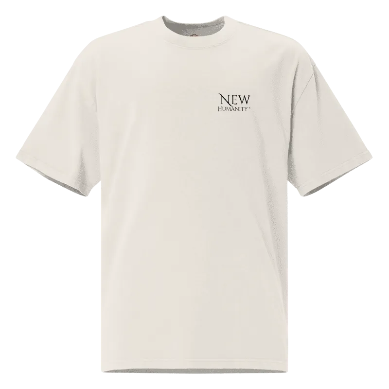 NEW HUMANITY | Oversized Faded Tee
