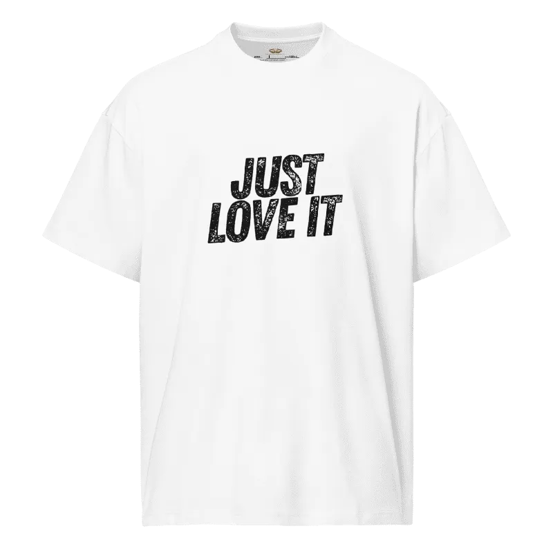 JUST LOVE IT BABE box tee
