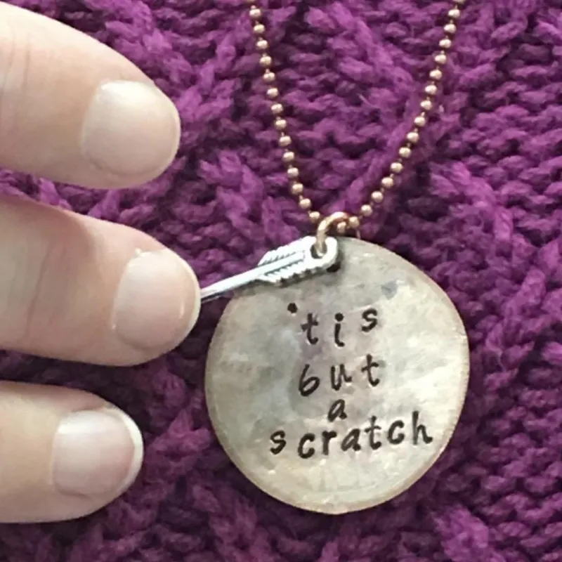 'Tis But A Scratch