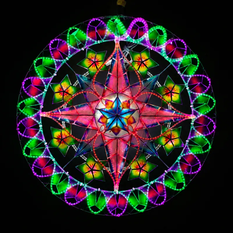 Tala Sparkle Star Capiz Lantern