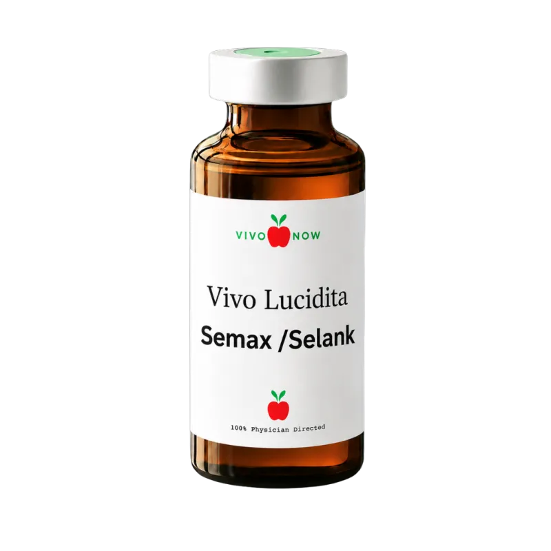 Vivo Lucidita - Semax + Selank (Nootropic Peptide Duo)