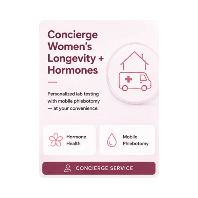 Concierge Women's Longevity + Hormones - Quest