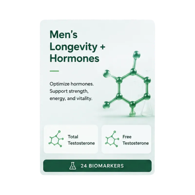Men's Longevity + Hormones - Quest