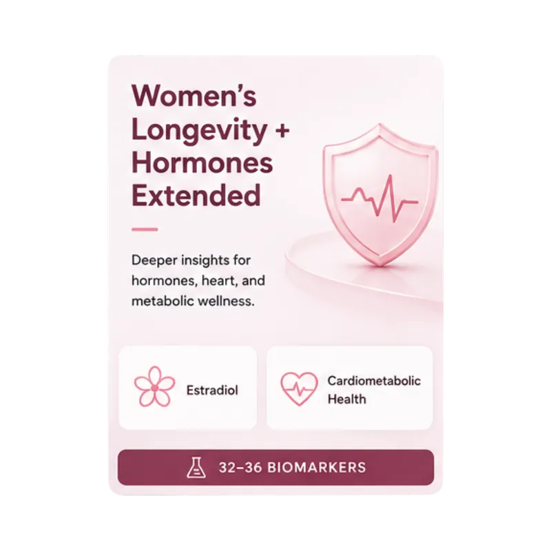 Women's Longevity + Hormones Extended - Quest