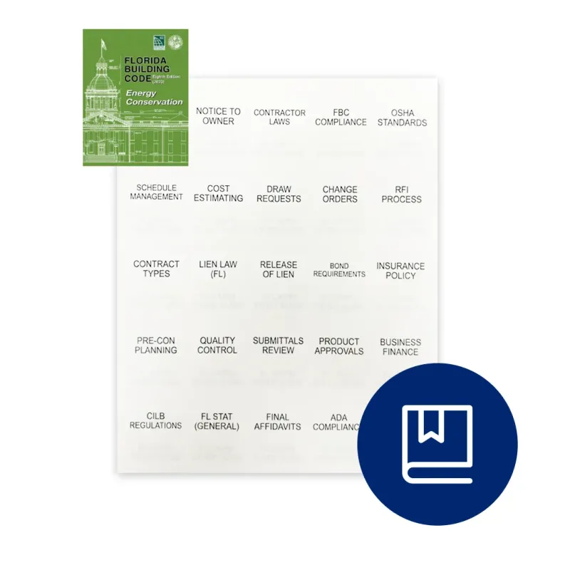 Florida Building Code Energy Conservation Tabs
