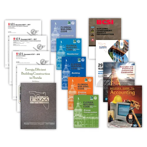 Residential, Building, And General Contractors Books Bundle