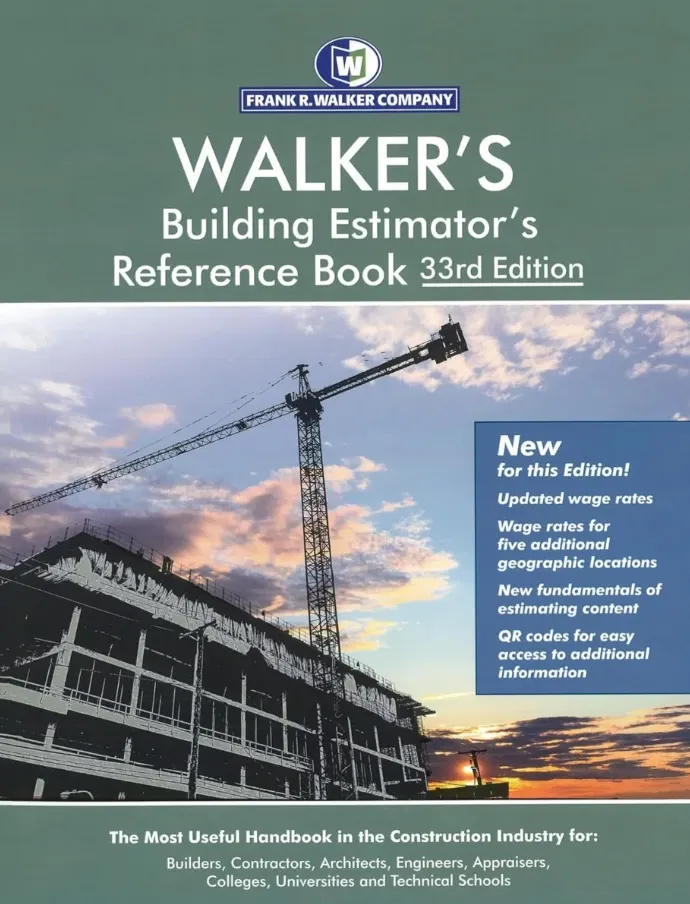 Walker's Building Estimator's Reference Book 33rd Edition