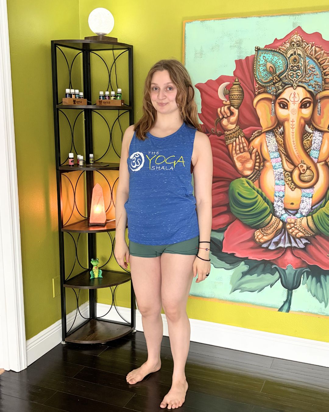 Show Up, Breath, Repeat Shirt Blue