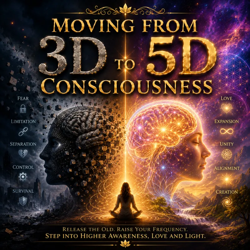 Moving from 3D to 5D Consciousness