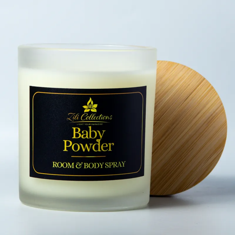 Luxury Baby Powder Candle – 8 Oz