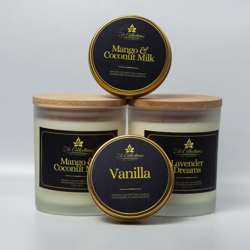 Luxury Candle Gift Set – 4 Piece