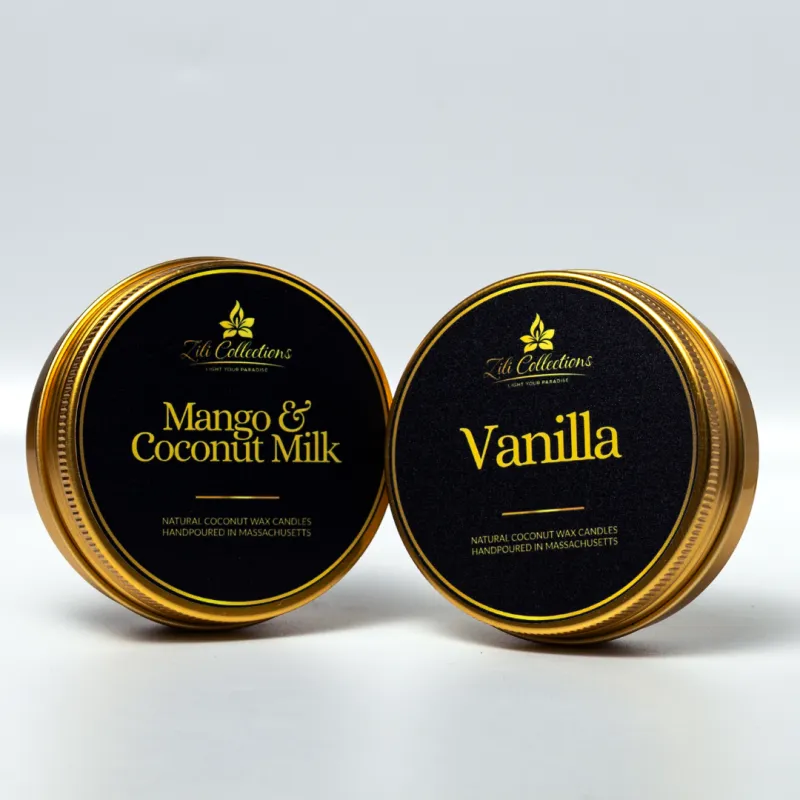 Luxury Mini Candle Duo – 2 Piece