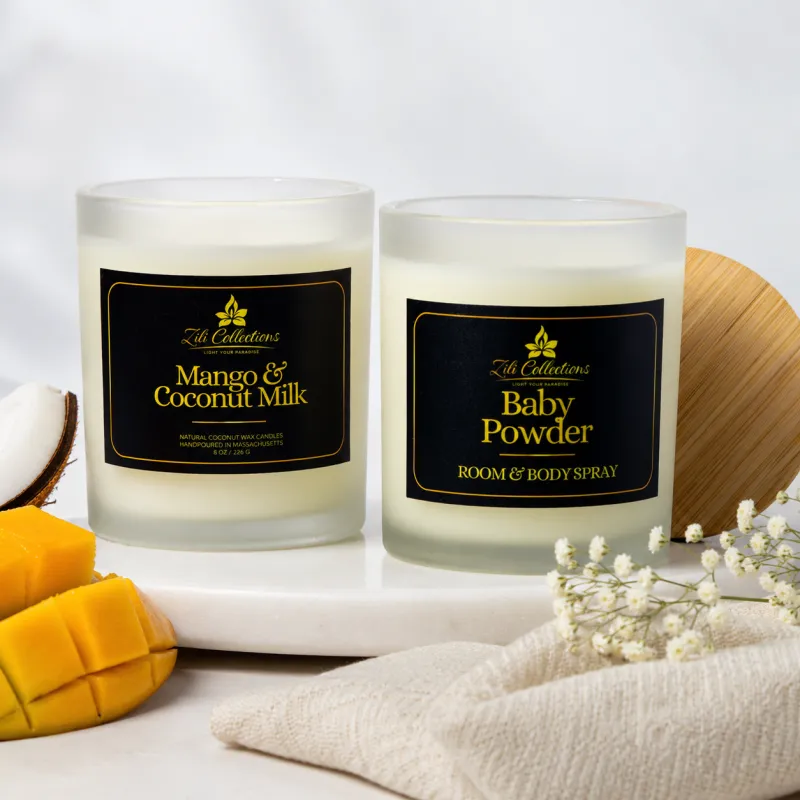 Luxury 8 Oz Candle Duo