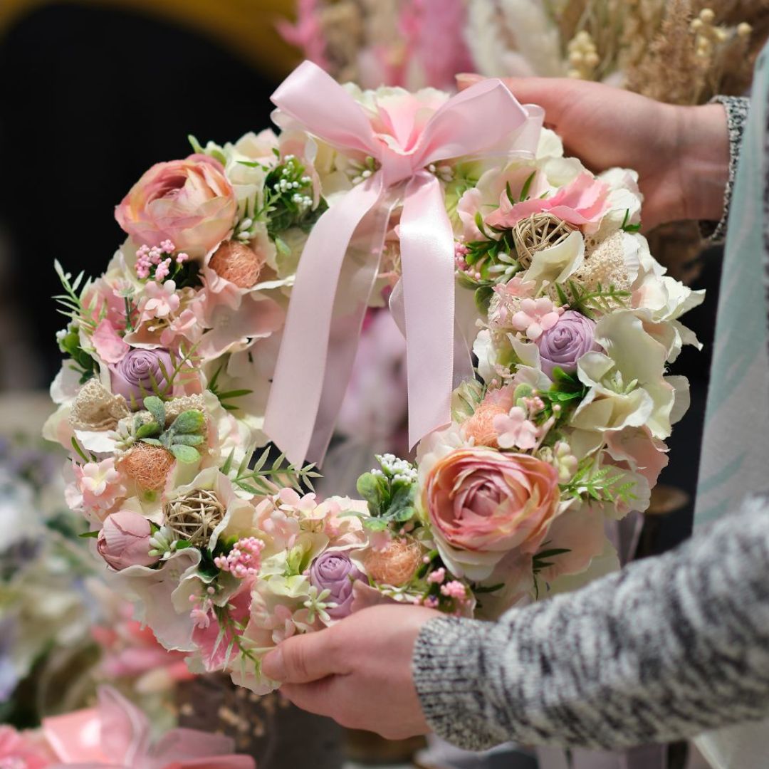 Artificial Flower Wreath