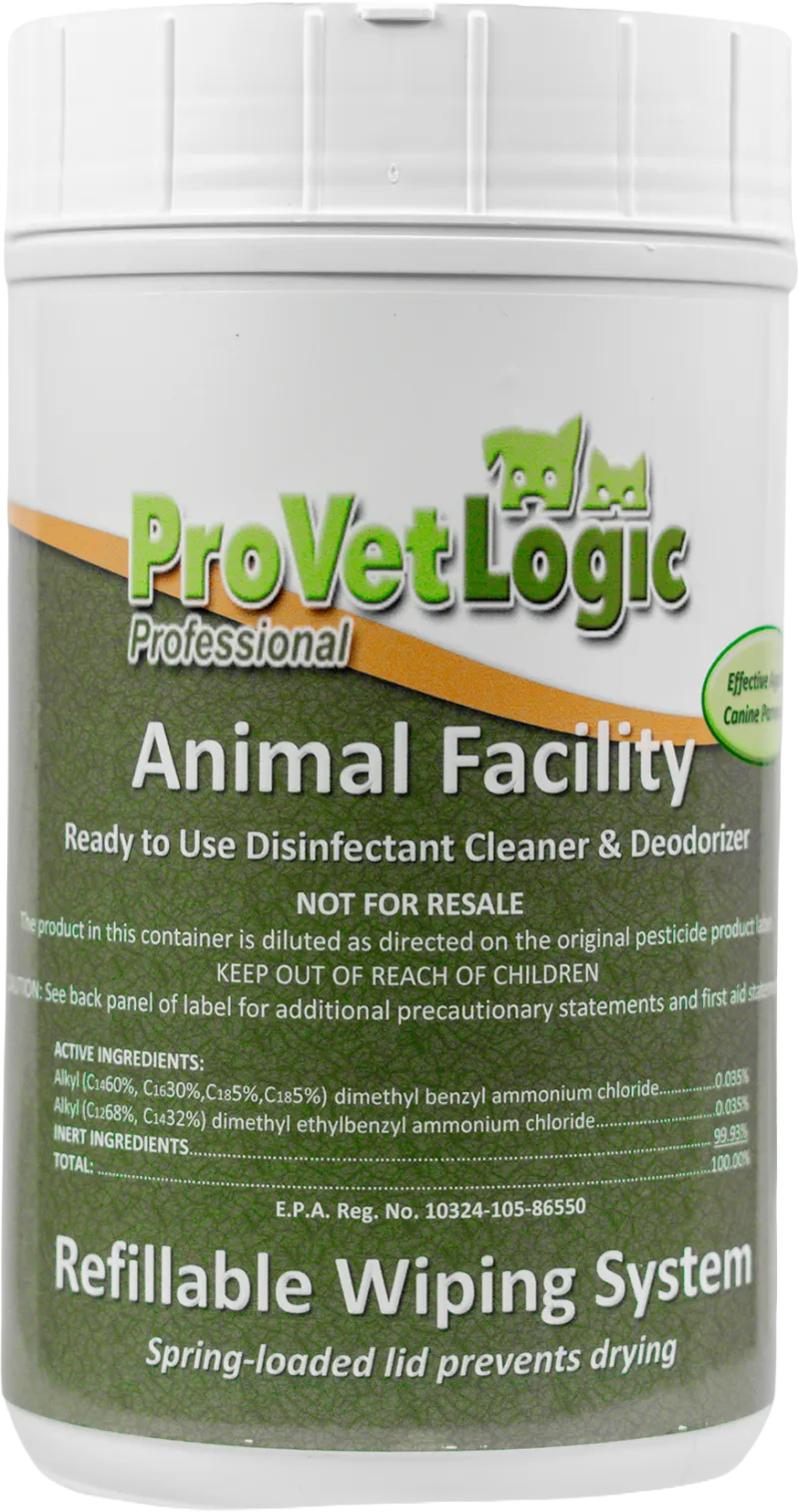 Animal Facility Refillable Wiping System 6-Pack