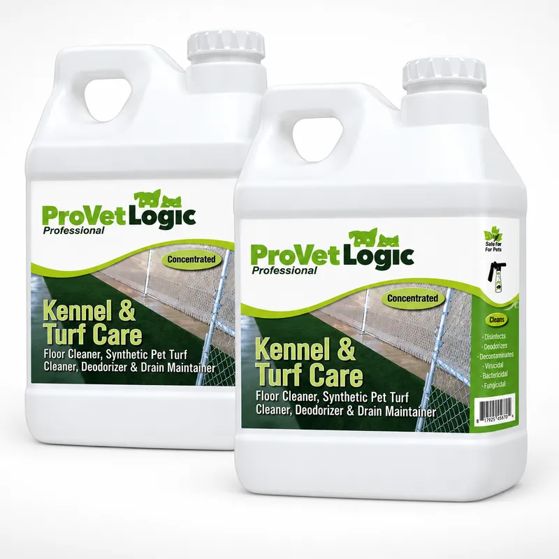 Kennel and Turf Care Floor Cleaner (2) 2.5 gallon Bottles