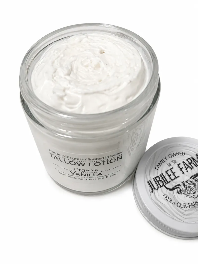 Beef Tallow Lotion-Vanilla-4oz