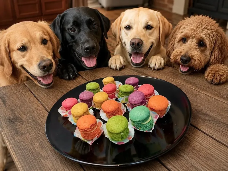 Dog Macarons