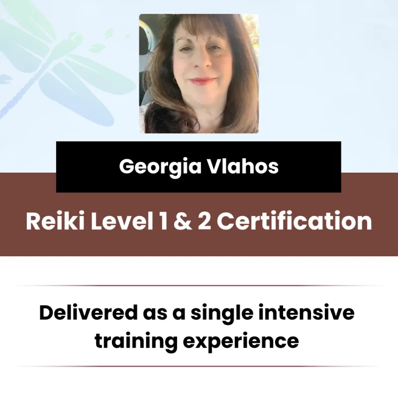 Usui Reiki Level 1 & 2 Certification Class With Georgia Vlahos