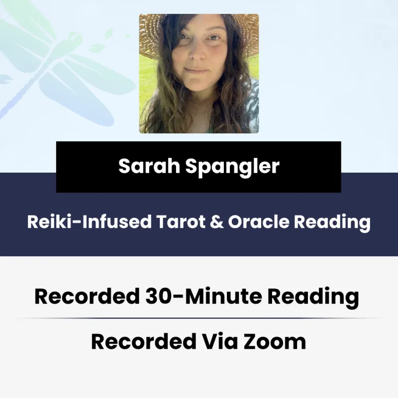 30 Minute - Reiki-Infused Tarot & Oracle Reading with Sarah Spangler