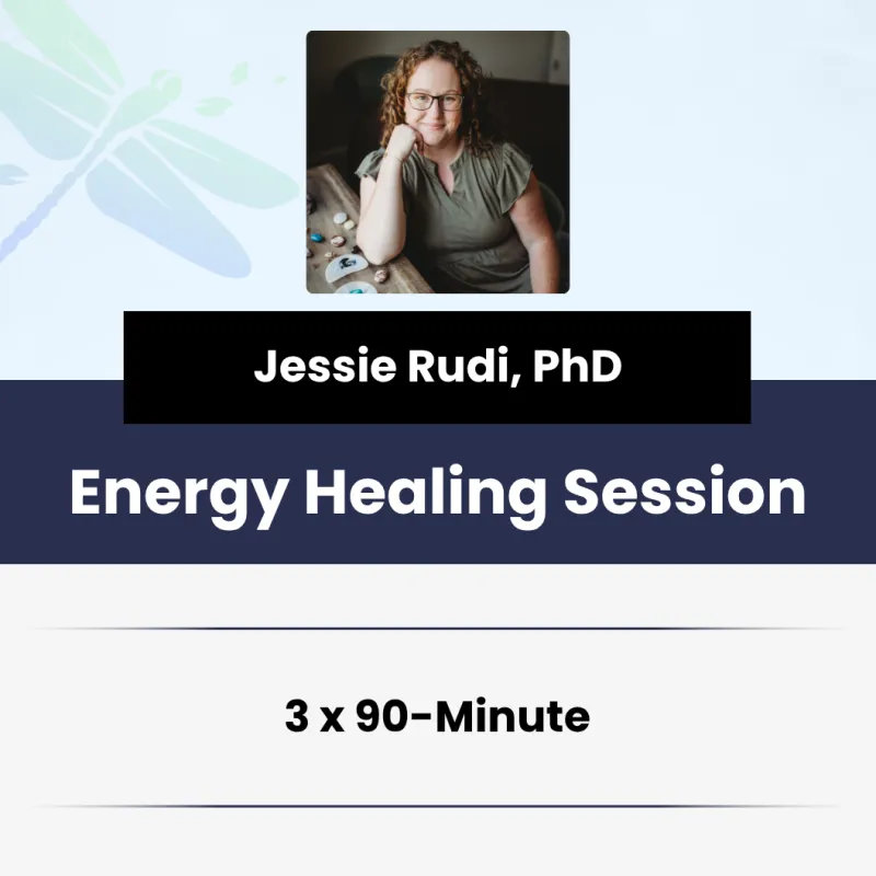 3 x 90-Minute Energy Healing Sessions with Jessie Rudi, PhD