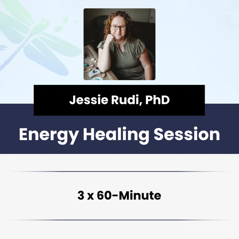 3 x 60-Minute Energy Healing Sessions with Jessie Rudi, PhD