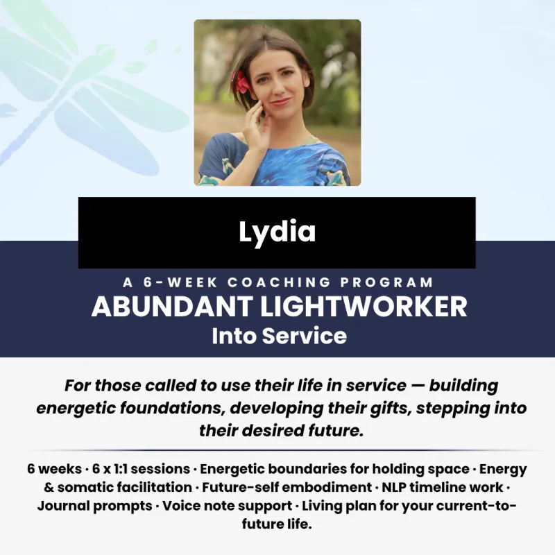 Abundant Lightworker: Into Service With Lydia Keeney