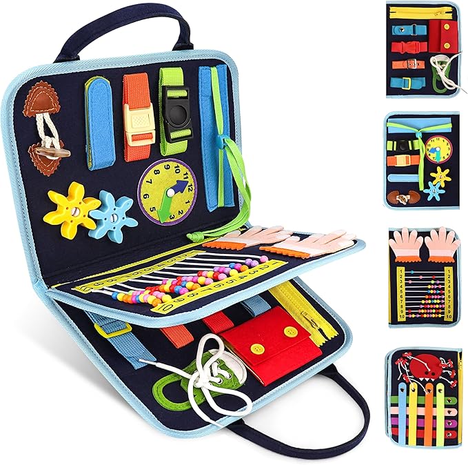 Busy Board Travel Book 1–4 Years