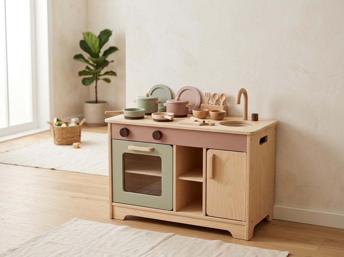 Pretend Kitchen Play Set	3–7 Years